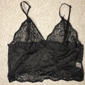 Black Lacy Bralette